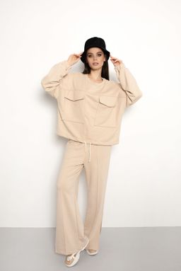 Свитшот AURA 2049-176 кремовый  фото 5