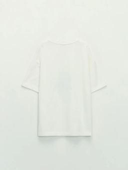 Футболка из хлопка с принтом / Zarina  фото 8