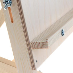 Мольберт настольный «Студийный», 650×450×560 мм, с планшетом 450×480 мм (возможность разместить холст 60×80 см), с бегунком, Calligrata