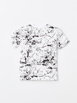 Bisiklet Yaka Desenli Erkek Bebek Ti??rt ve ?ort 2li Tak?m - Waikiki фото 3