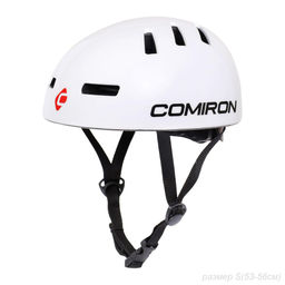 Шлем велосипедный COMIRON Extreme. Триал/BMX/Ролики/Самокаты. Размер: S (53-56см) / MX-64T / уп 12