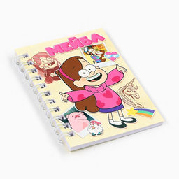 Блокнот А7, 28 листов, набор 4 шт., «Гравити Фолз»