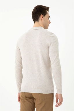 U. S. Polo Assn Мужской свитер из каменного меланжа - U.s. polo assn фото 12
