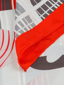 Платок жен. шелк 90х90 E04-8314-05 - Eleganzza фото 2