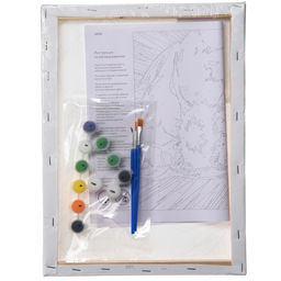 Картина по номерам в плёнке Халк, 30х40 см, Мстители - Marvel фото 5