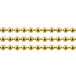 Бусина Zlatka на нити под жемчуг пластик PSB-03 5 мм 5 х 3 м 0.03 м №23 под золото