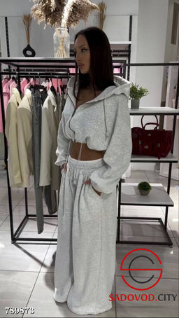 Женский спортивный костюм двойка - Bruno фото 4