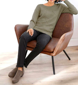 Пуловер, серый - Linea tesini фото 3