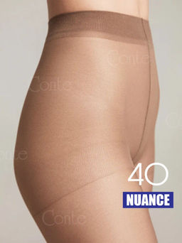 Колготки Conte Nuance 40XXL (80/10) - beige - Conte elegant фото 2