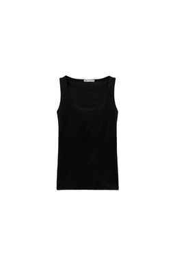 WIDE STRAP POLYAMIDE VEST TOP - Zara фото 47