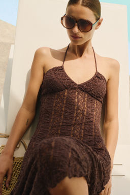 Vestido playero efecto encaje - H&m фото 5
