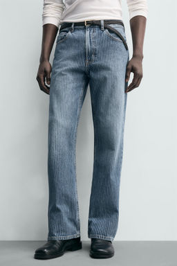 STRUCTURED STRAIGHT-LEG BOOTCUT JEANS - Zara фото 5