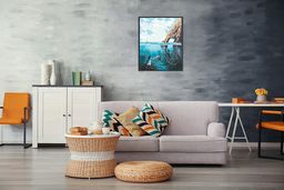 ФРЕЯ PNB/PL-089 Набор для раскрашивания по номерам 50 х 40 см Подводное царство фото 7