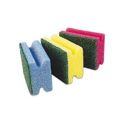 Губка для посуды 3шт YORK Колор люкс, арт. 030110 - Полимербыт фото 2