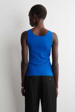 TOP DE TIRANTES DE PUNTO CON CUELLO REDONDO - H&m фото 4