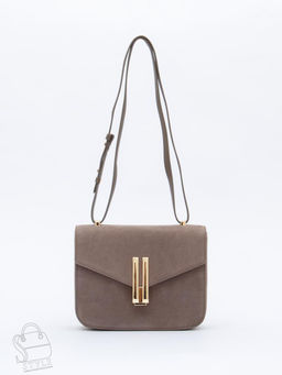 Сумка женская кожаная 1045MF apricot Polina&Eiterou  в Новосибирске