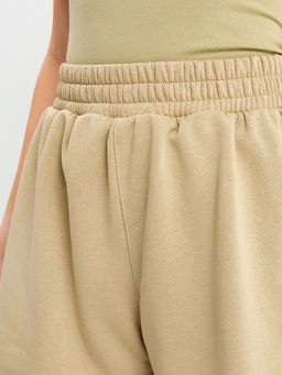 Шорты женские в зеленом цвете хаки 132335 - Mark formelle фото 9