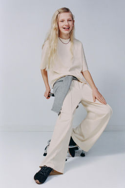 CONJUNTO CAMISETA Y PANTAL?N NERVIO HEAVY WEIGHT / Crudo