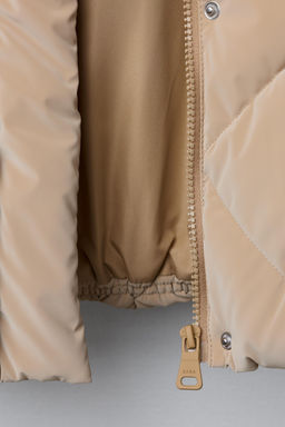 RUBBERISED PUFFER JACKET - Zara фото 8