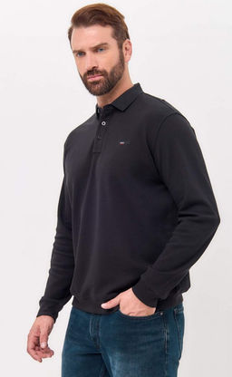 Поло д/р F421-07-7021 black - Fine joyce фото 10