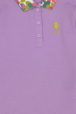 Базовый свитшот Girl Lilac Неожиданная скидка в корзине - U.s. polo assn фото 3