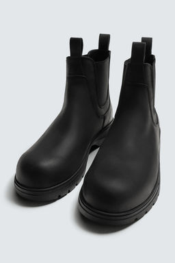 LEATHER CHELSEA BOOTS - Zara фото 6