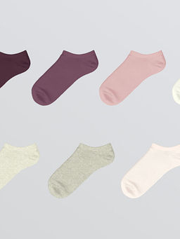 Kad?n Sneaker ?orap 7li