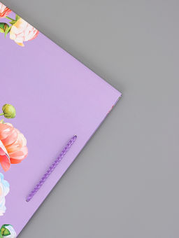 Цена за 2 шт. Пакет подарочный ламинированный вертикальный От всего сердца, 26?12?32 см