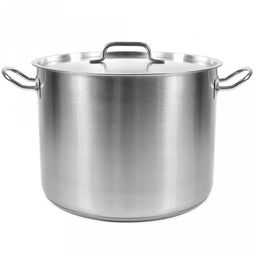 "Professional" Кастрюля из нержавеющей стали 15л, д30см, h26см, s1,2мм, металлическая крышка, тройное капсулированное дно s0,3см, "Appetite" (Китай)