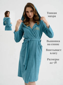 Халат 80% ХЛОПОК "Любимая"