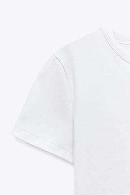 SHORT SLEEVE INTERLOCK T-SHIRT - Zara фото 57