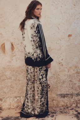 Pantal?n estampado con cord?n de ajuste - H&m фото 4