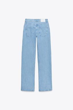 JEANS Z1975 STRAIGHT MID-WAIST COMBINED - Zara фото 9