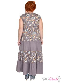 Платье Модель №1220 размеры 44-84 - Plusmoda фото 4