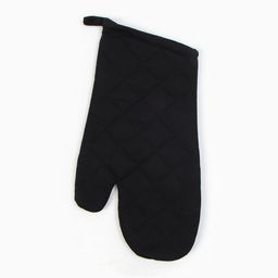 Набор кухонный Этель, цв. чёрный: варежка-прихватка 15х30 см, прихватка 18х21 см  фото 4