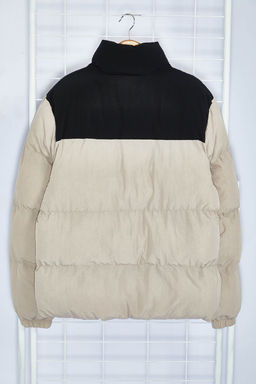 TRENDYOL MAN Erkek Mint Taslan Regular Fit Renk Bloklu Dik Yaka K?sl?k Mont TMNAW25MO00006 - Trendyolmilla фото 8
