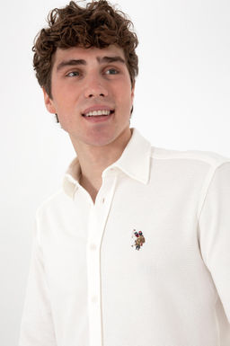 Erkek Beyaz _rme G_mlek Sepette S_rpriz _ndirim - U.s. polo assn фото 2