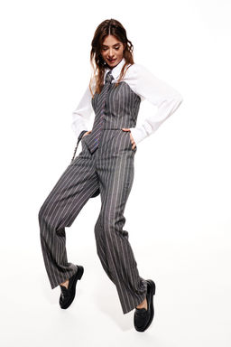 Костюм трехпредметный (блузка+брюки+галстук) - Elletto фото 27