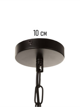 Светильник Mia 1×40 Вт Е27 черный 54×57×13 см