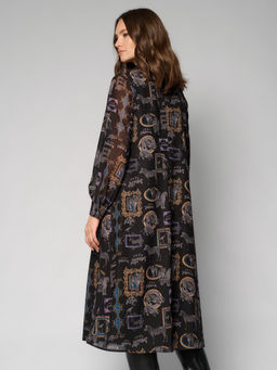 Платье женское 12411-35116 multicolor-black - Eleganzza фото 6