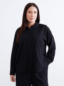 Dokulu Oversize Kad?n G?mlek