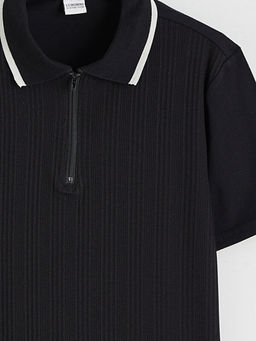 Polo Yaka Dokulu Erkek ?ocuk Ti??rt