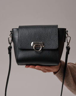 Сумка кожаная Azaro 3520 черный бизон