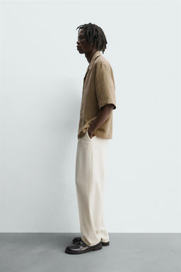 STRIPED FLOWING SHIRT - Zara фото 4