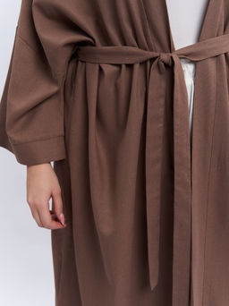 Кардиган льняной длинный TKA04052BEG18