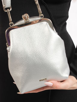 LACCOMA сумка Нефертити-Y2005-серебристый эко кожа хлопок