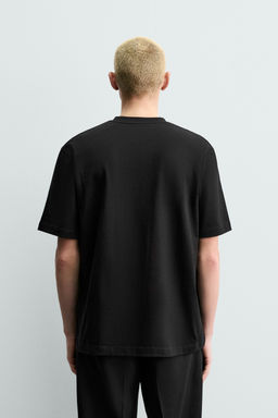 HEAVYWEIGHT SHORT SLEEVE T-SHIRT - Zara фото 13