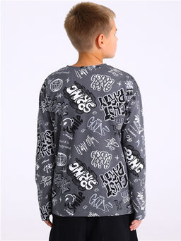 лонгслив 1ПДЛД4897001н - Апрель фото 3