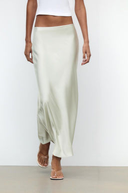 SATIN MIDI SKIRT - Zara фото 3