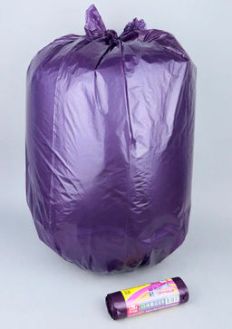 Avikomp пакеты для мусора, 120л*10шт, Двухслойные, Уникальные технологии, (лавандовые), 25 мкм